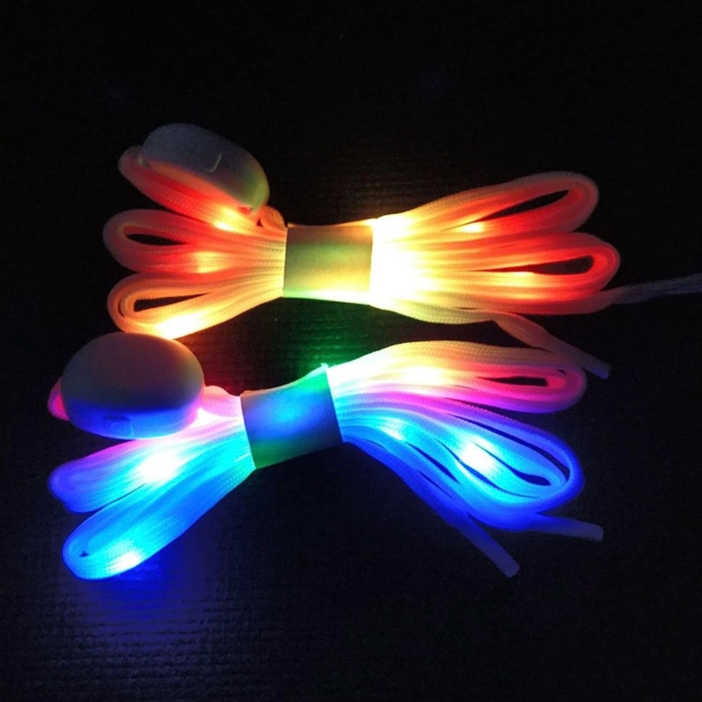 Shoe Laces, Light-Up, 3 Modes, 7 Colors, Shoe Laces